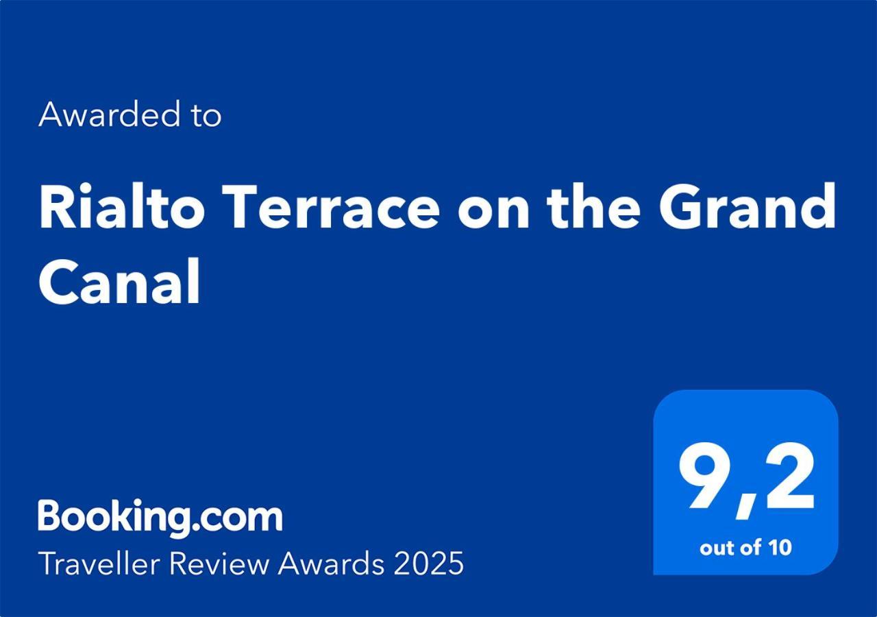 Rialto Terrace On The Grand Canal Apartamento Venecia